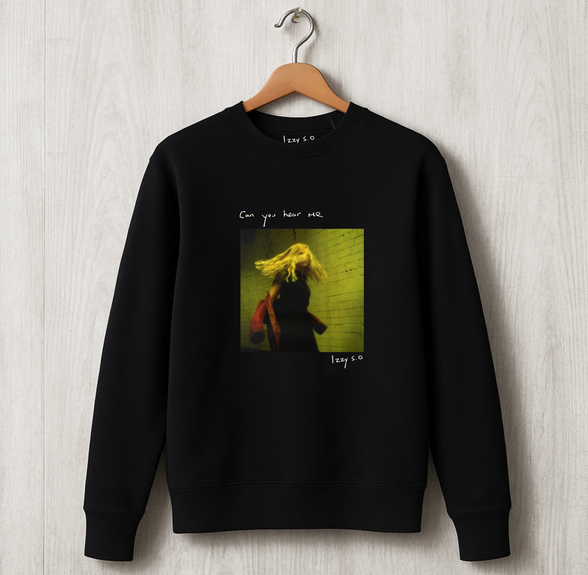 'Can You Hear Me' Oversized Sweatshirt